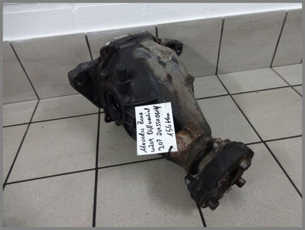 Mercedes Benz W204 Differential 156tkm 3,07 Hinterachsgetriebe 2043500614