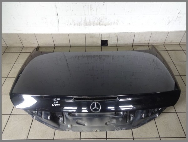 Mercedes Benz MB R230 SL tailgate boot lid 197 black K3 2307500675 original