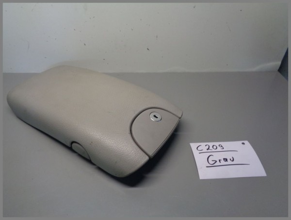 Mercedes W209 CLK center armrest cover center console gray 2096804939 7J47