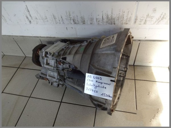 Mercedes Benz W202 manual transmission 5 speed 717460 152tkm transmission C200 compressor