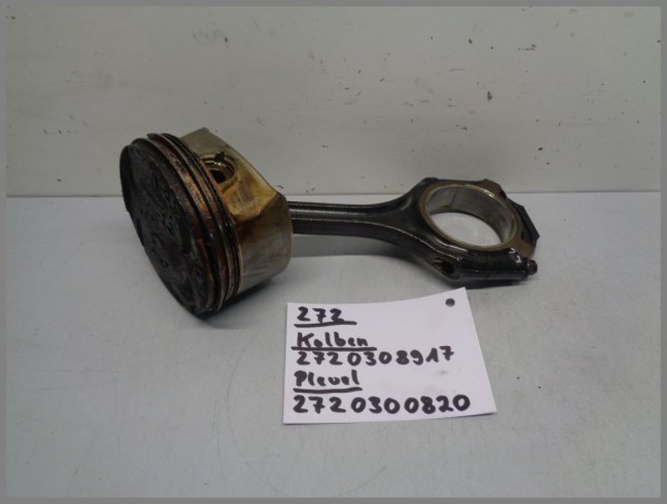 Mercedes Benz M272 350 V6 piston + connecting rod 2720308917 2720300820 original