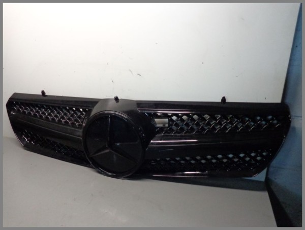 Mercedes W215 C215 aftermarket front grille radiator Distronic painted black