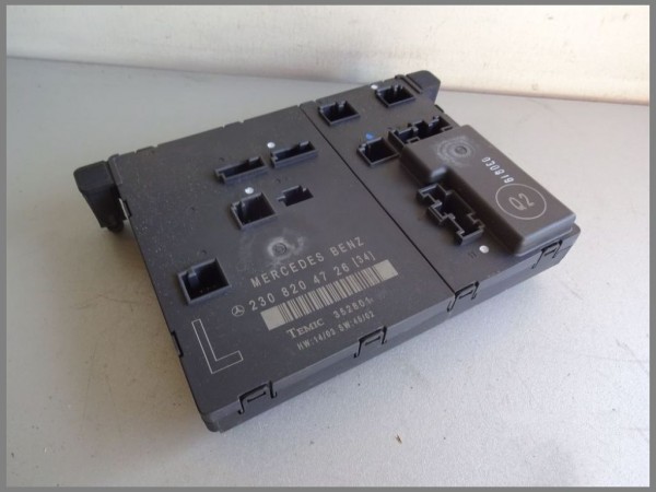 Mercedes Benz R230 door control unit left 2308204726 TEMIC 352801