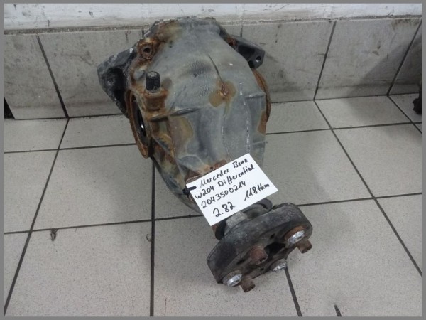 Mercedes Benz W204 CDI Differential 108tkm 2,82 Hinterachsgetriebe 2043500214