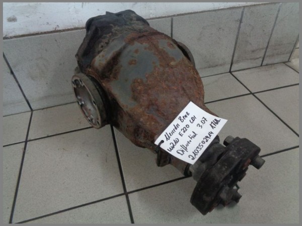 Mercedes Benz W202 W210 Differential 176tkm 3,07 Hinterachsgetriebe 2103502914