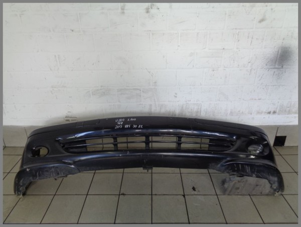 Mercedes W203 Front PDC Bumper 768 Diamond Black 2038853025 Original S500