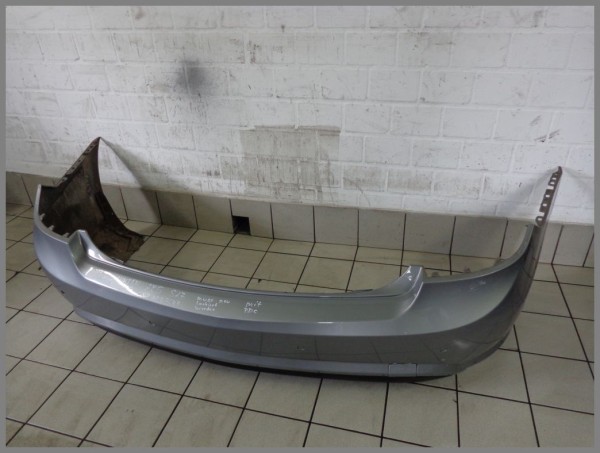 Mercedes A207 AMG Stoßstange hinten 792 Palladiumsilber 2078803647 Original S17