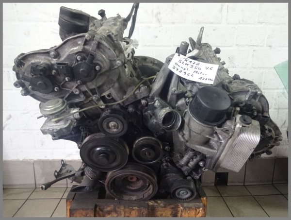 Mercedes Benz R230 R171 V6 350 engine engine block 272966 122tkm M272