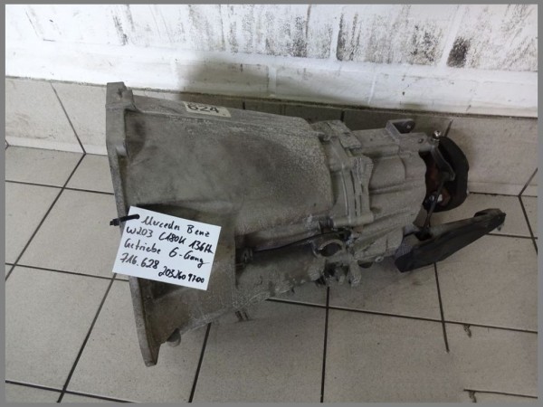 Mercedes Benz W211 W203 manual transmission 716628 136tkm 6 speed transmission 2032609700