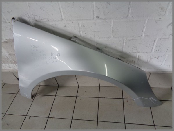 Mercedes Benz R251 fender right 775 Iridiumsilver Silver 2518800206 K40 original