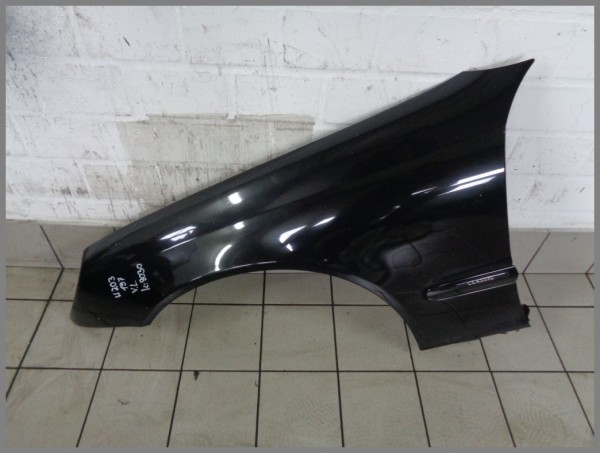 Mercedes Benz W203 FENDER FRONT LEFT 197 Black 2038800118 K8030 Original