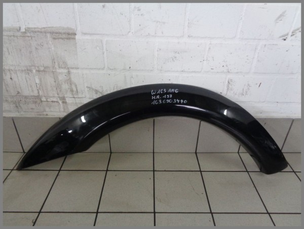 Mercedes Benz W163 ML AMG fender flares 1636903440 rear right 197 BLACK