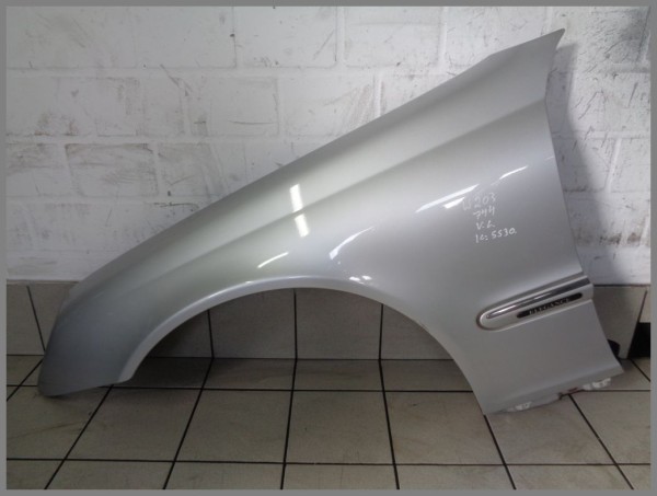 Mercedes Benz W203 FENDER FRONT LEFT 744 Silver 2038800118 K5530 Original