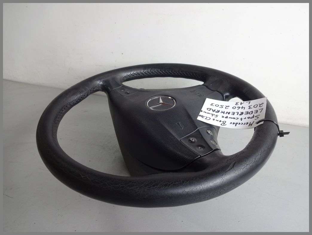 Mercedes Benz Mb W203 Steering Wheel Buttons Leather Steering Wheel