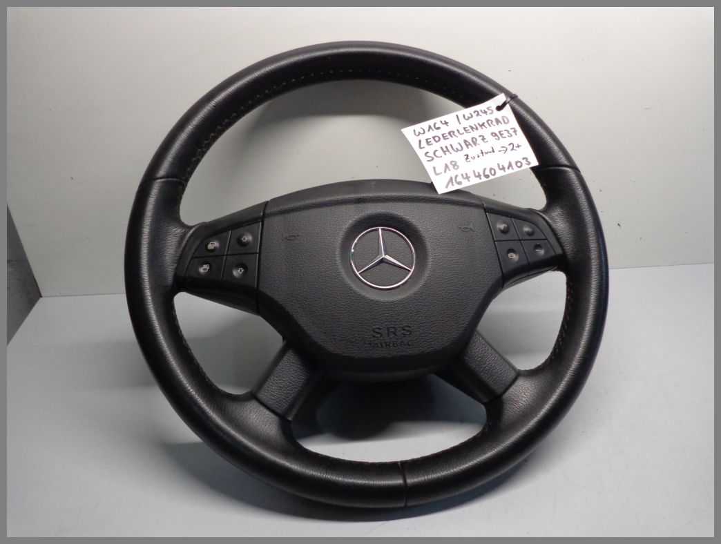 Mercedes Benz W164 W245 Airbag steering wheel leather 1644604303