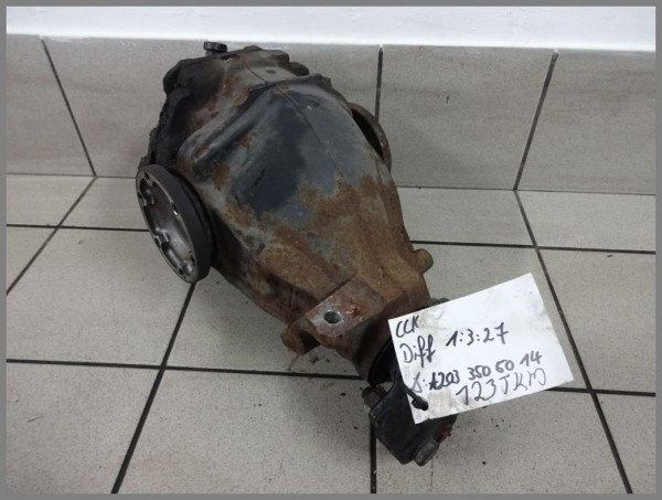 Mercedes Benz W203 C200K Differential 123tkm 3.27 Hinterachsgetriebe 2033505014