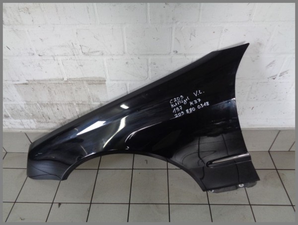 Mercedes Benz W209 CLK FENDER FRONT LEFT 197 Black 2098800318 K37