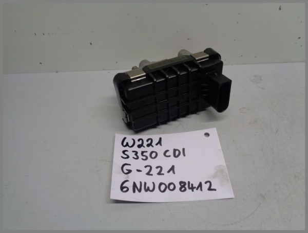 Mercedes Benz W221 W164 OM642 350 CDI servomotor G-221 6NW008412 Original