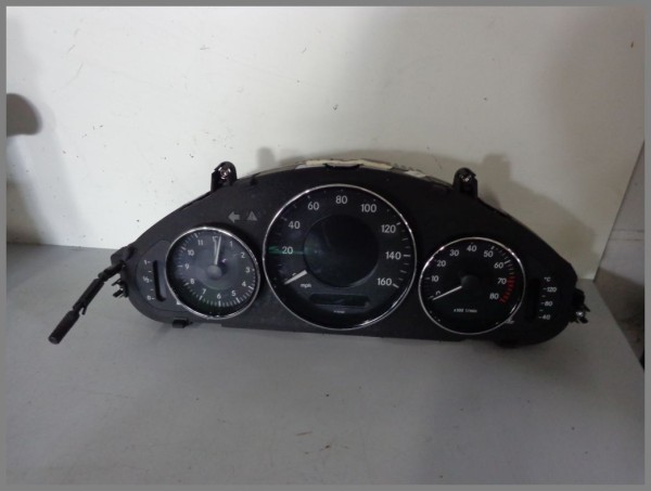 Mercedes Benz W219 speedometer instrument cluster 2195406211 VDO 110.080.349/008 Original