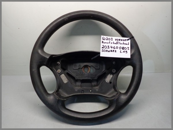 Mercedes Benz W203 C-Class Steering Wheel Plastic Black 2034600803 L19 Original