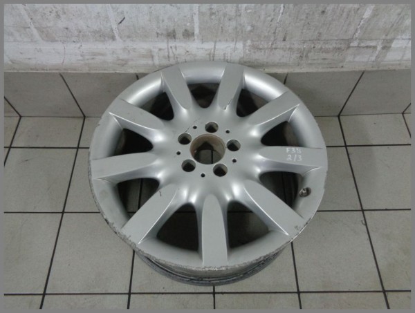 1x Mercedes Benz W216 W221 Alufelge 8,5 x 18 ET43 2214011902 F38 2/3 Original