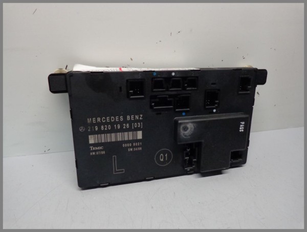 Mercedes Benz MB W219 CLS-Class door control unit front left 2198201926 Original