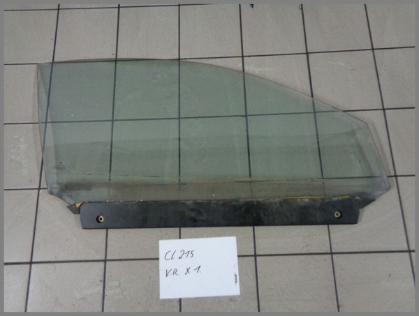 Mercedes Benz W215 CL front right window 2157200218 passenger side door