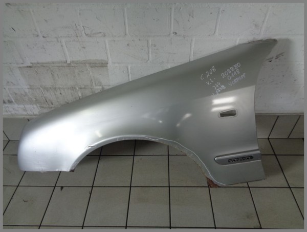 Mercedes W208 Kotflügel LINKS 744 SILBER BJ.99 Vormopf 2088800118 K1338 ROST