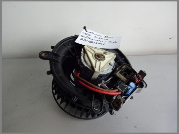 Mercedes Benz MB C215 W220 Series Resistor Fan Controller 2208203142 Fan compl.