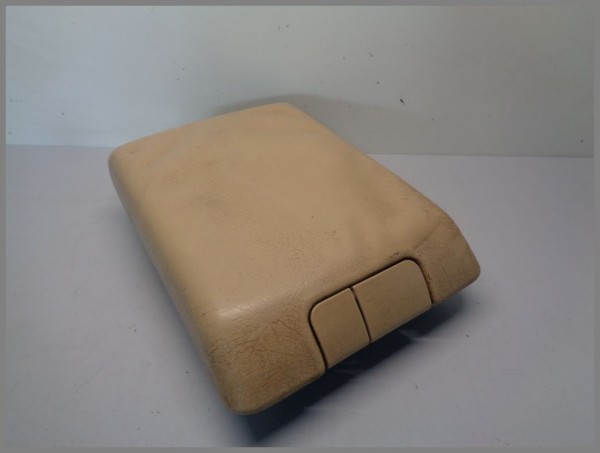 Mercedes Benz MB W163 leather armrest center compartment beige 1636800251