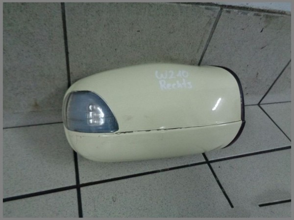 Mercedes W210 BJ.01 Outside Mirror Ivory 623 TAXI Mirror Right 2108100276