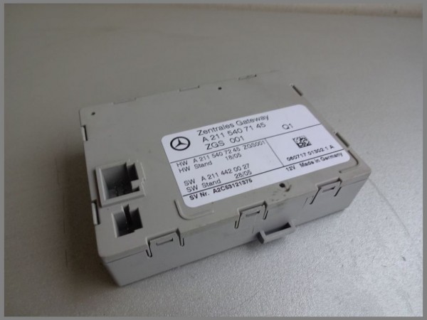 Mercedes W211 W219 ZGW Central Gateway 2115407145 ZGS 2115407245 Control unit