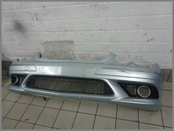 Mercedes W209 CLK AMG Front Bumper 762 Tellurium Silver 2098854325 S72 Original