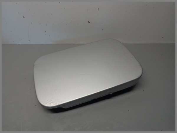 Mercedes W140 fuel cap tank flap cover 1405841039 silver original